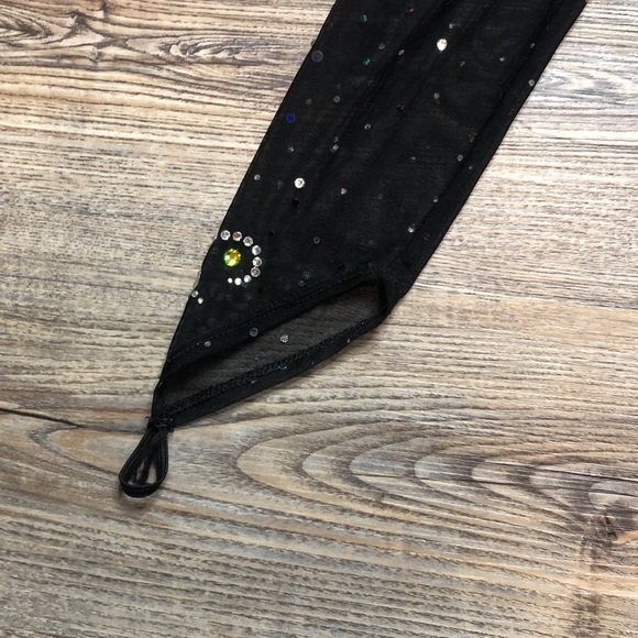 Dance Sophisticates Velvet  & Mesh Dance Pant Suit - Picture 14 of 15